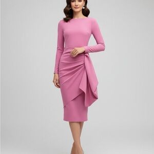 Chiara Boni pink Long Sleeve Dress